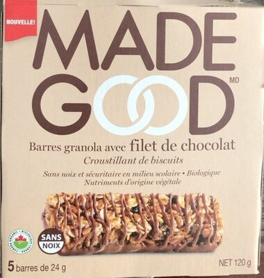 Barre granola avec filet de chocolat - Product - fr