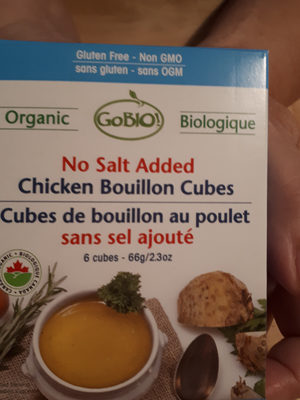 Calories in Gobio Cubes De Bouillon De Poulet