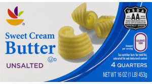 Sweet cream butter unsalted - Product