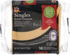 Sharp Cheddar Cheese Singles - Produkt