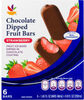 Chocolate Dipped Fruit Bars, Strawberry - Product