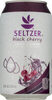 Seltzer Water, Black Cherry - Product