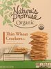 Thin wheat crackers - Produkt