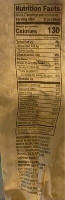 Asiago cheese loaf - Nutrition facts
