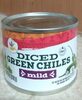 Diced green chilies - Product