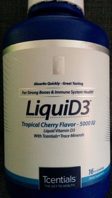 LiquiD3 Tropical Cherry Flavour 5000 IU - Produkt - en