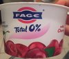 Fage, nonfat yogurt, greek, strained, with cherry - Producto