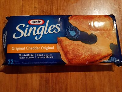 Original cheddar cheese slice - Product