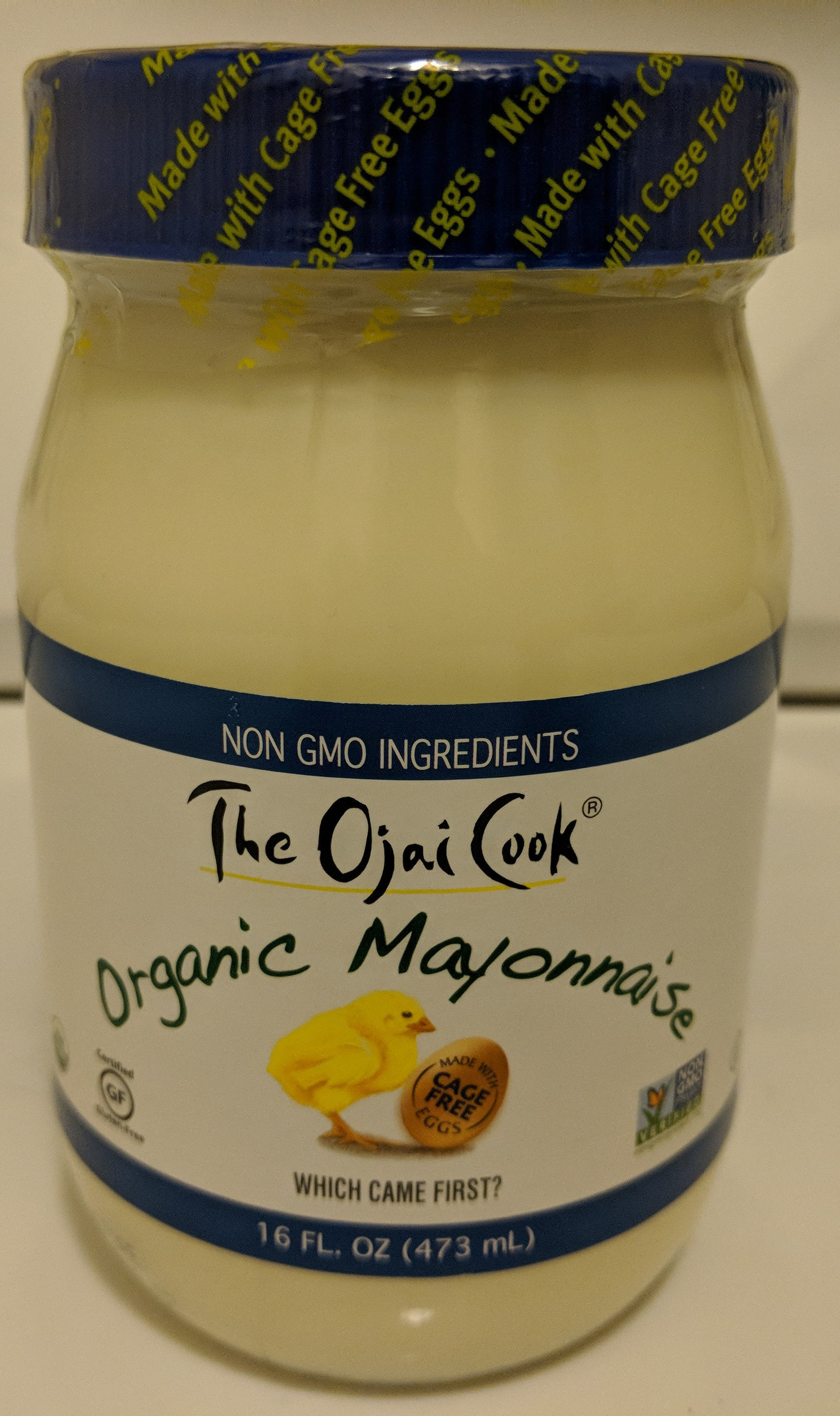 Organic mayonnaise with cagefree eggs - Product