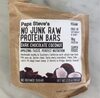 No Junk Raw Protein Bar Dark Chocolate Coconut - Product
