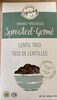 Sprouted lentil trio - Product