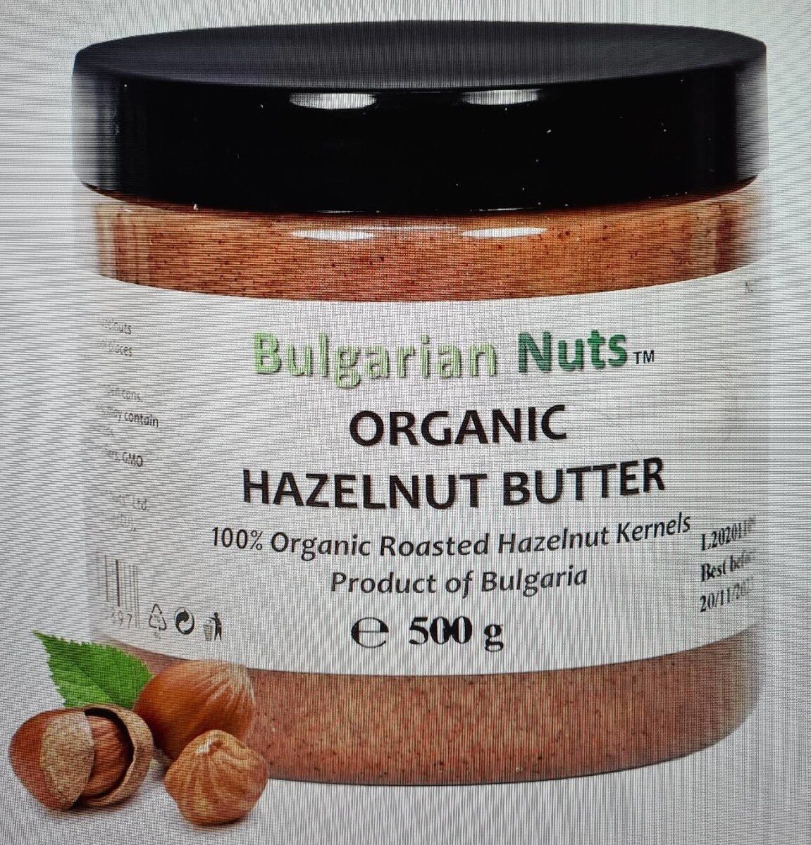 Organic Hazelnut Butter - Produit