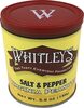 Whitley s salt pepper virginia peanuts ounce tin - Product