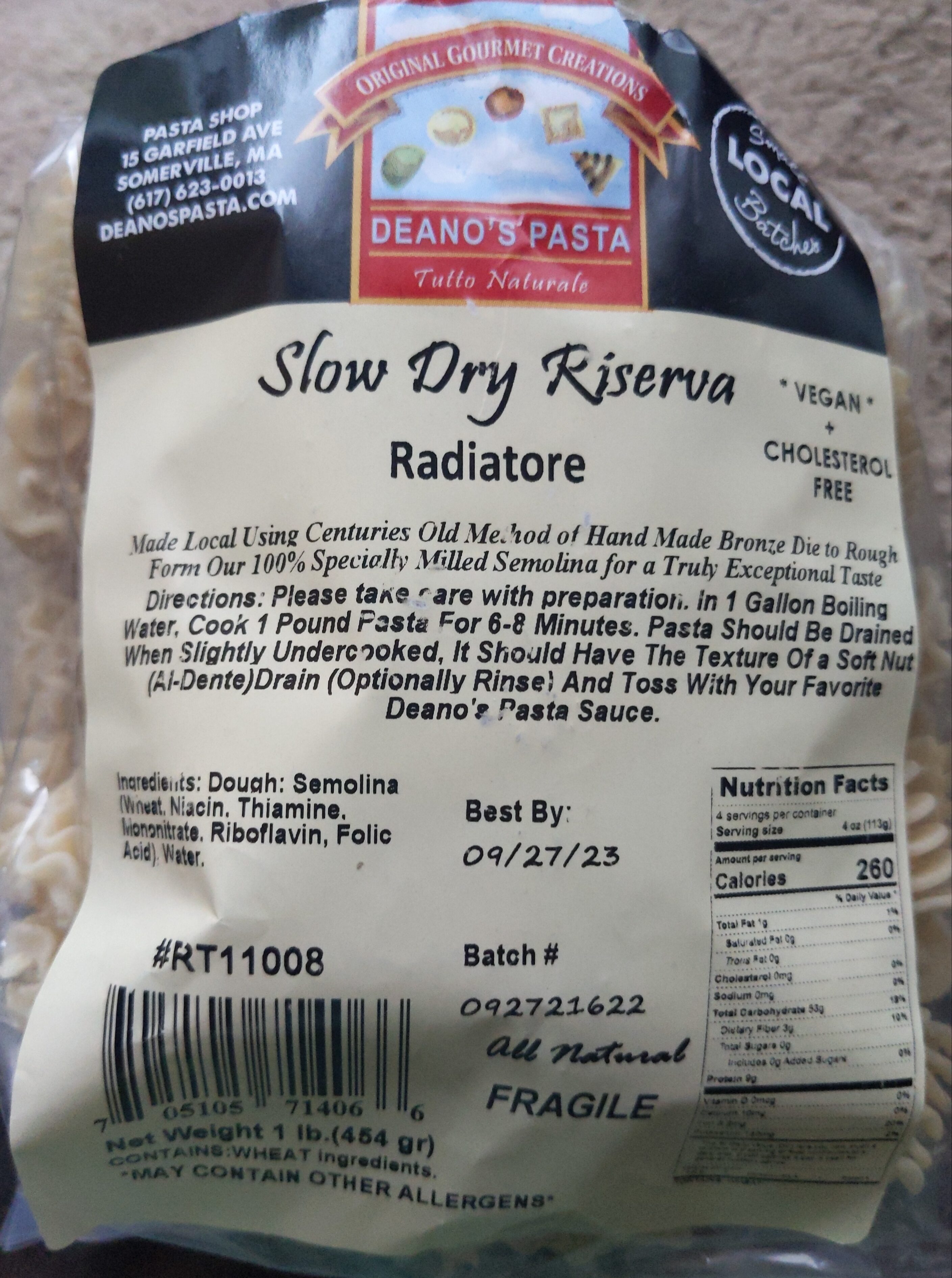 Slow Dry Riserva Radiatore - Product
