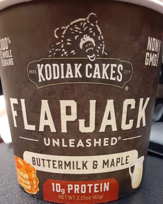 Calories in Kodiak Cakes Flapjack Unleashed Buttermilk & Maple