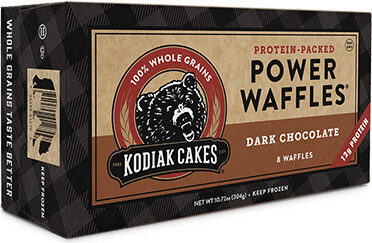 Dark chocolate power waffles - Product - en