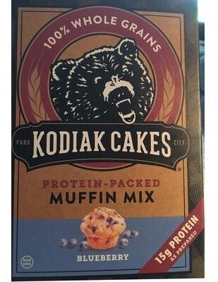 Kodiak cakes blueberry protein packed muffin mix - Product - fr