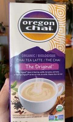 Calories in  Organic Chai Tea Latte The Original