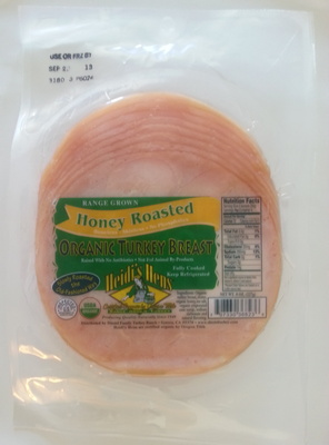 Honey roasted organic turkey breast - Producto - en
