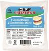1 Slice Hard Salami 2 Slices Provolone Cheese - Product