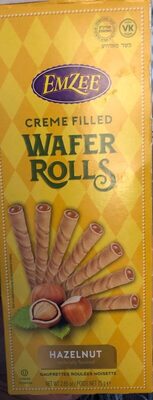 wafer rolls hazelnut - Produit