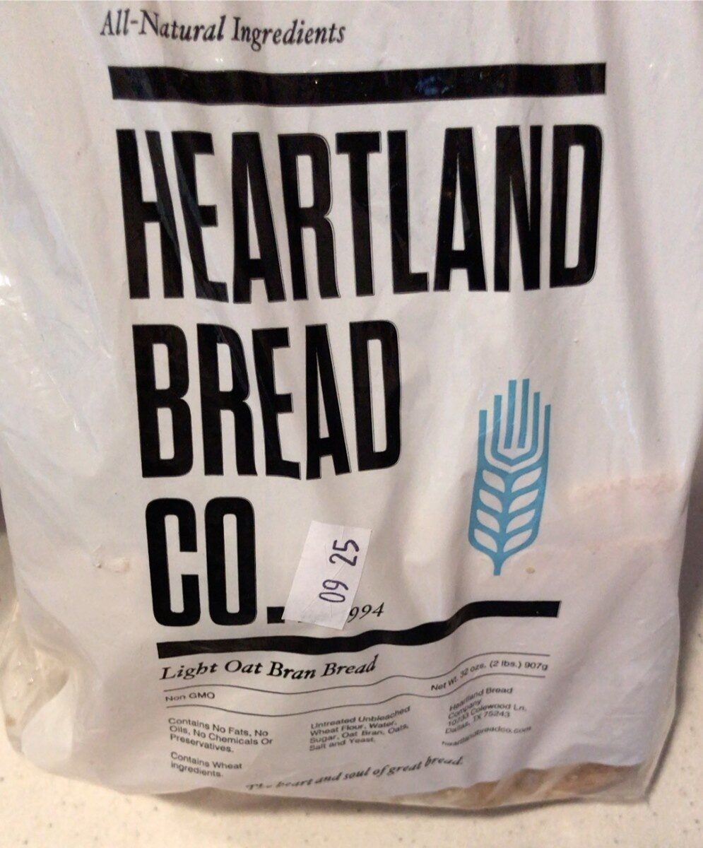 Light oat bran bread - Product