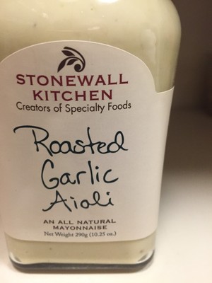 Roasted garlic aioli - 1