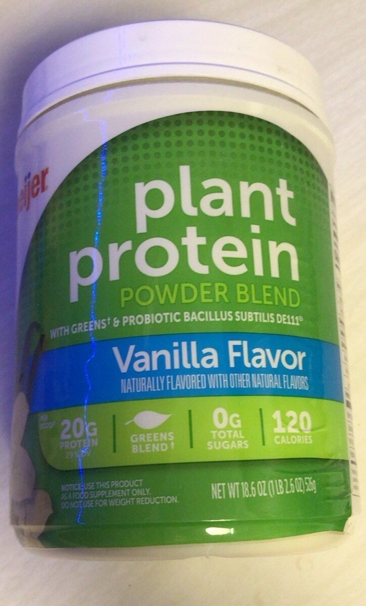 Vanilla plant protein powder - Product