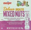 Deluxe unsalted mixed nuts - Product