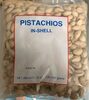 pistachios in-shell - Producto