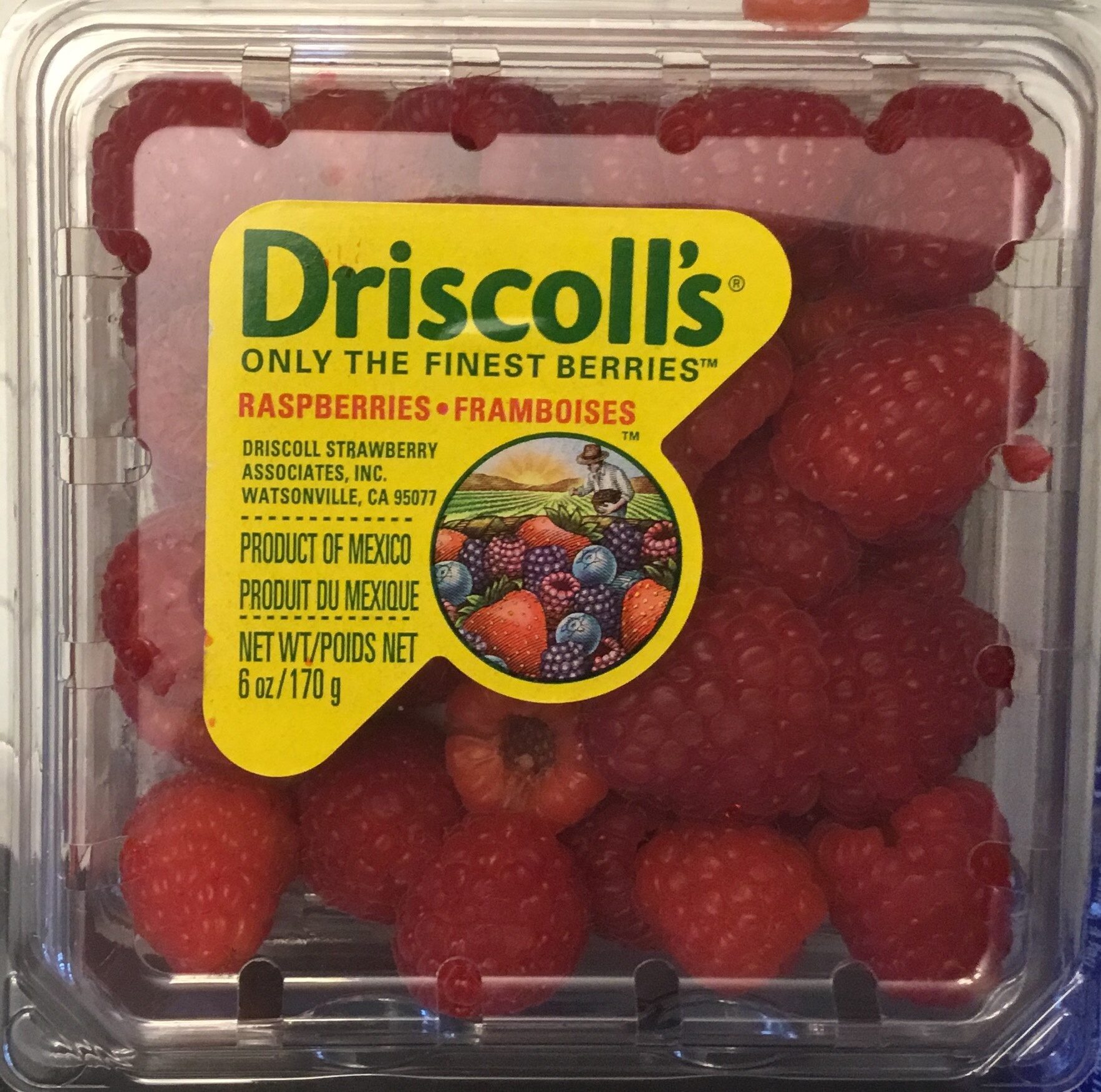 Raspberries - Produkt - en