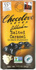 Salted caramel filled in dark chocolate - Produit