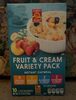 Fruit & cream variety pack - Product