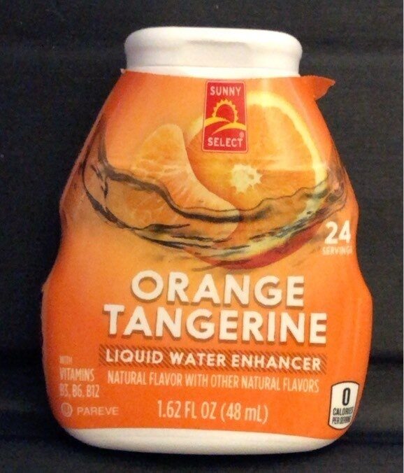 Orange Tangrtine liquid water enhancer - Product - en