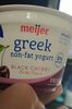 Meijer Greek Non-fat Yougurt - Product