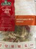 Vegetable rice spirals - Product