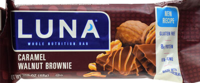 Caramel nut brownie nutrition bar - Product