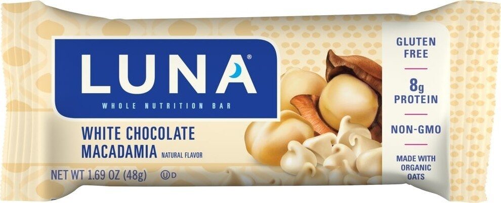 White chocolate macadamia nutrition bar - Produit - en