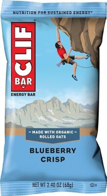 Blueberry crisp energy bar - Prodotto - en
