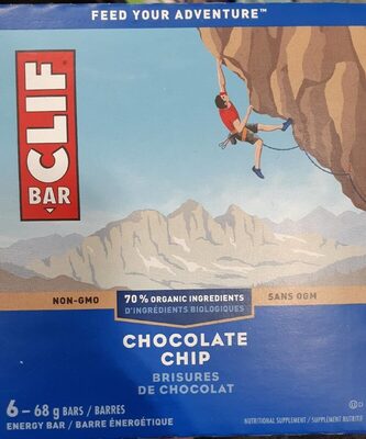 Chocolate Chip Energy Bar Nutritional Supplement - Product