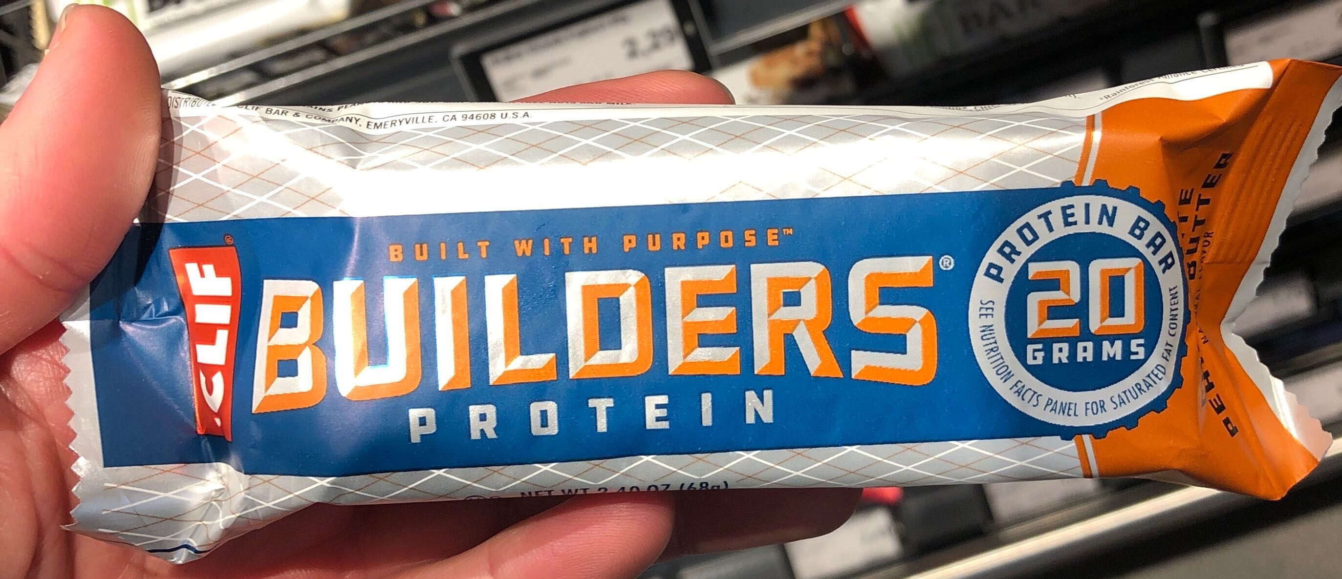 Protein bar, peanut butter - Prodotto - en
