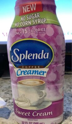 Sweet cream coffee creamer - Product