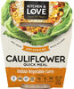 Cauliflower quick meal, indian vegetable curry - Product