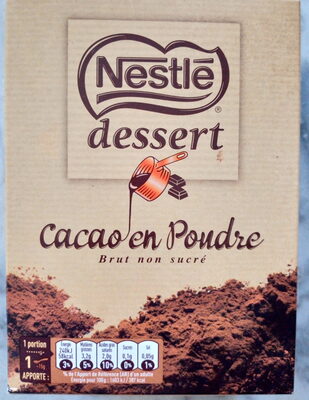 Cacao en poudre brut non sucré - Product - fr