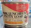 Pork Luncheon patty loaf - Product