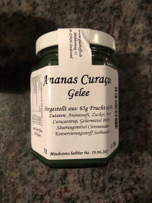 Ananas Curaçao Gelee - 1