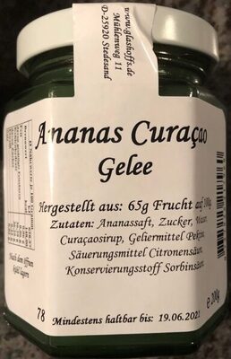 Ananas Curaçao Gelee - Product - de
