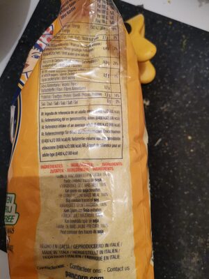 Harina de maíz amarilla precocida paquete 1 kg - Ingredients