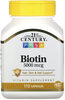 Biotin, 5,000 mcg - نتاج