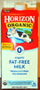 Organic fat-free milk - Product